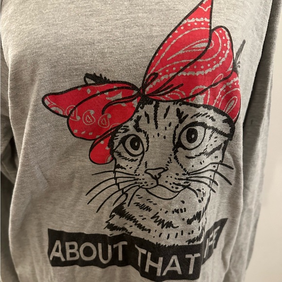 Electric Happy Cat Crew Neck Sweatshirt - Size XL - Picture 3 of 10